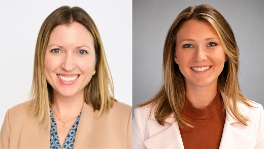 Portraits of Amy Carlisle and Tatum Fish