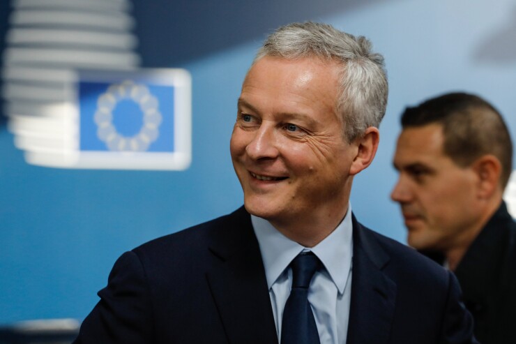 French finance minister Bruno Le Maire