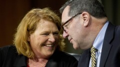 Sen. Joe Donnelly and Sen. Heidi Heitkamp