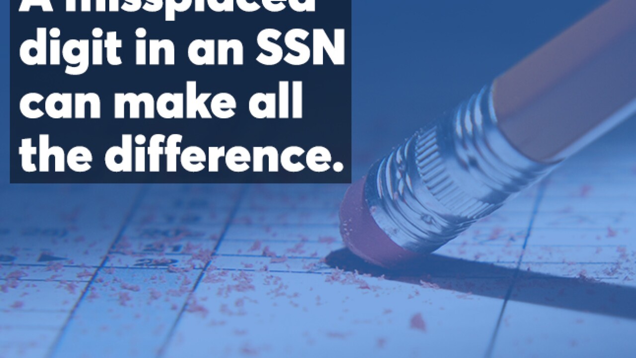 Common tax mistakes - blurred