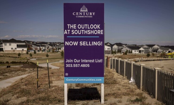 A housing development in the Denver suburbs.