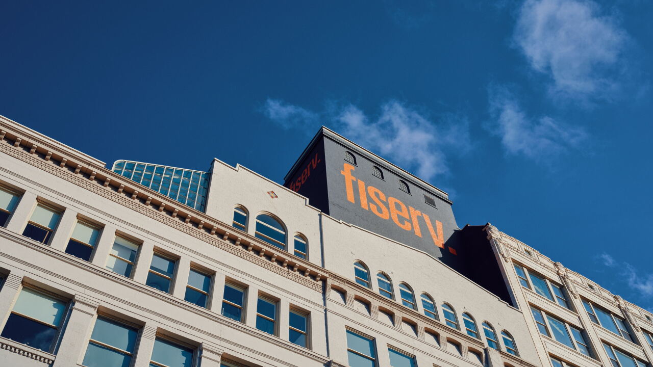 A picture of Fiserv's Milwaukee headquarters.