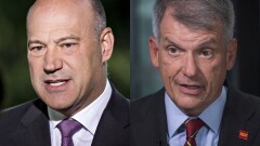 Gary Cohn (left) and Tim Sloan