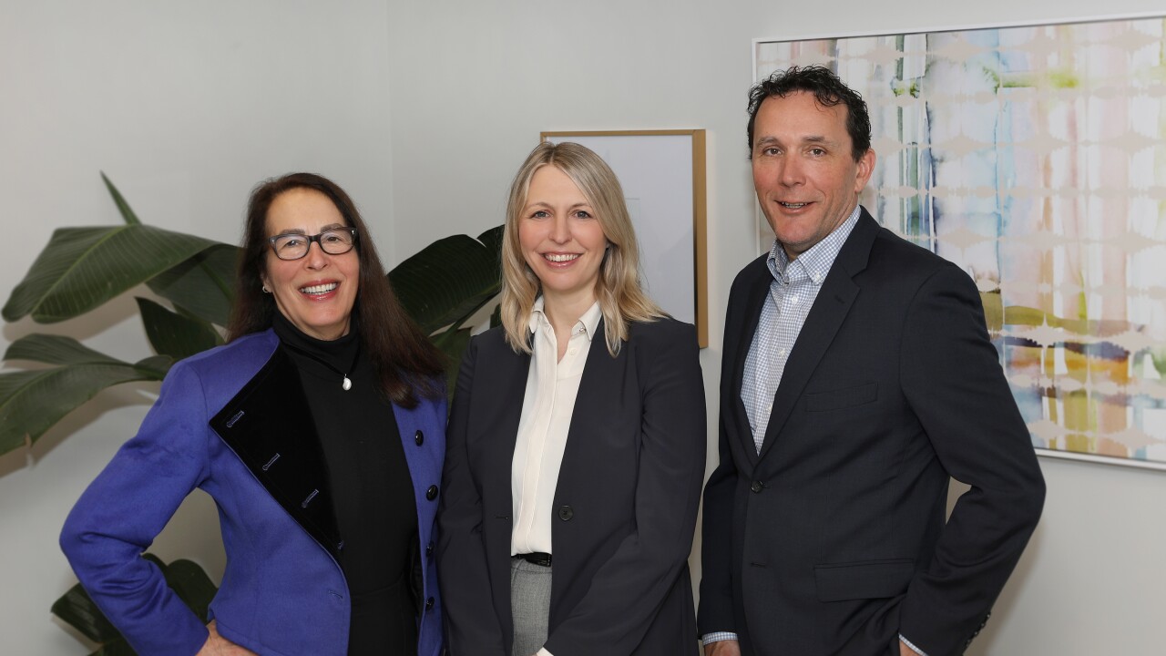 From left to right, President Rita Robbins and managing partners Trisha Qualy and Tom Rippberger are the owners of Affiliated Advisors, a New York-based independent branch with Osaic.