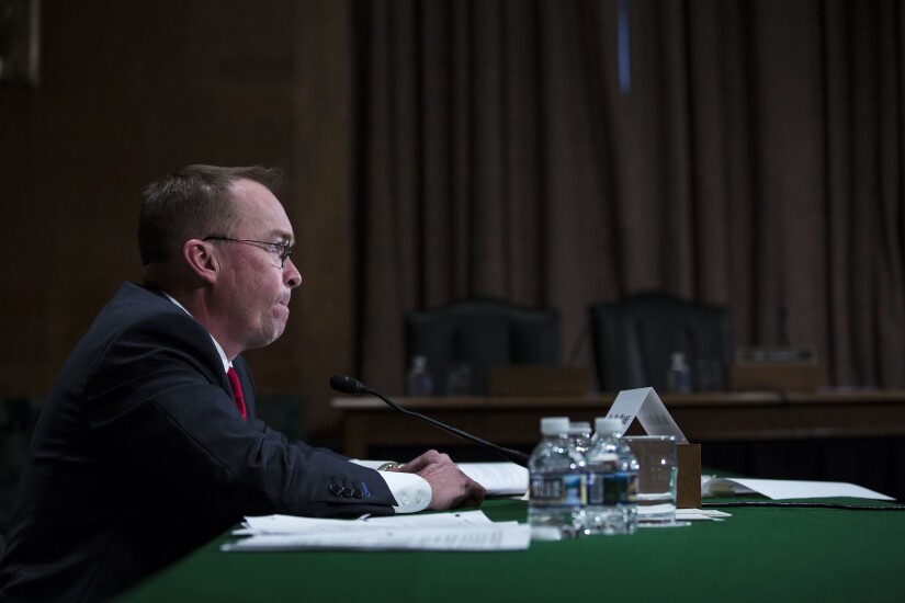 Acting CFPB Director Mick Mulvaney