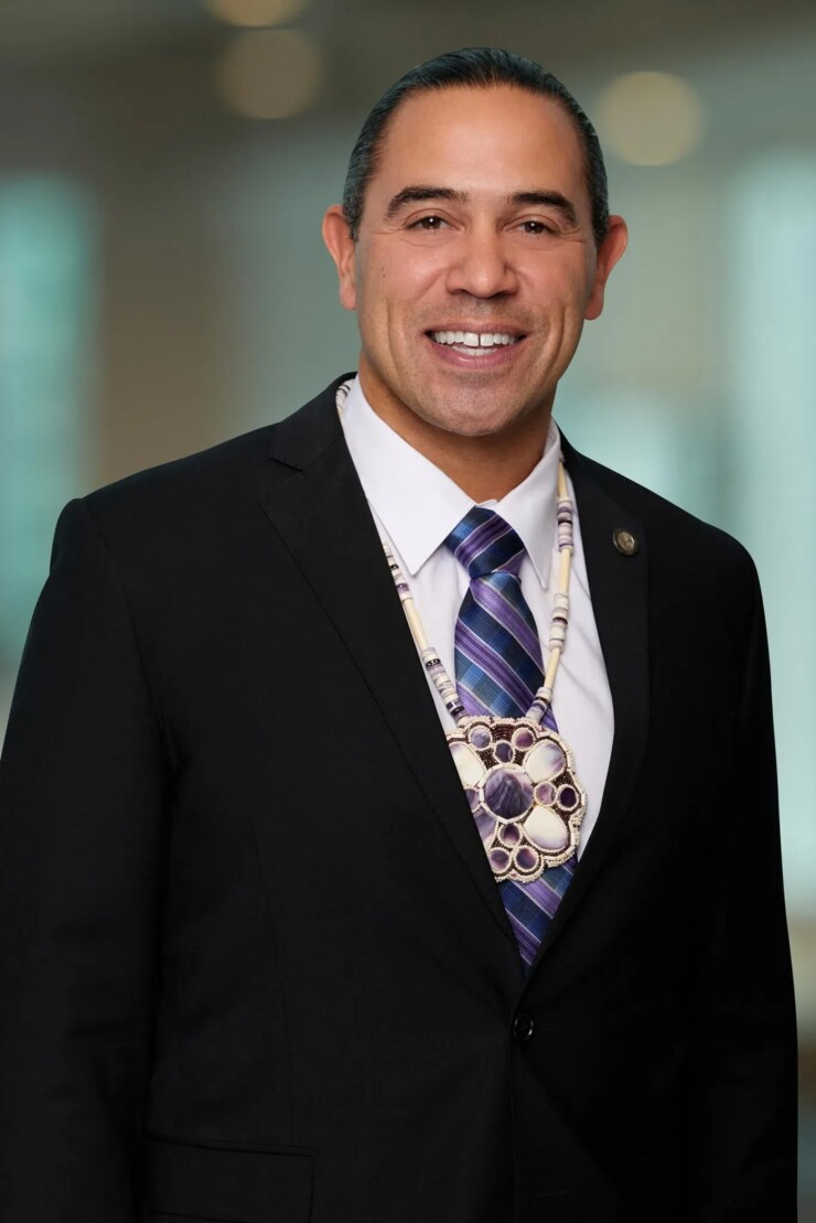 Rodney Butler, chairman of the Mashantucket Pequot Tribal Nation and board president of the NAFOA.