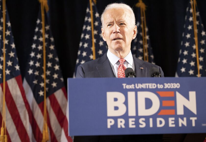 Former Vice President Joe Biden has already moved to the left on bankruptcy reform after becoming the clear front-runner, supporting policies championed by Sen. Elizabeth Warren.