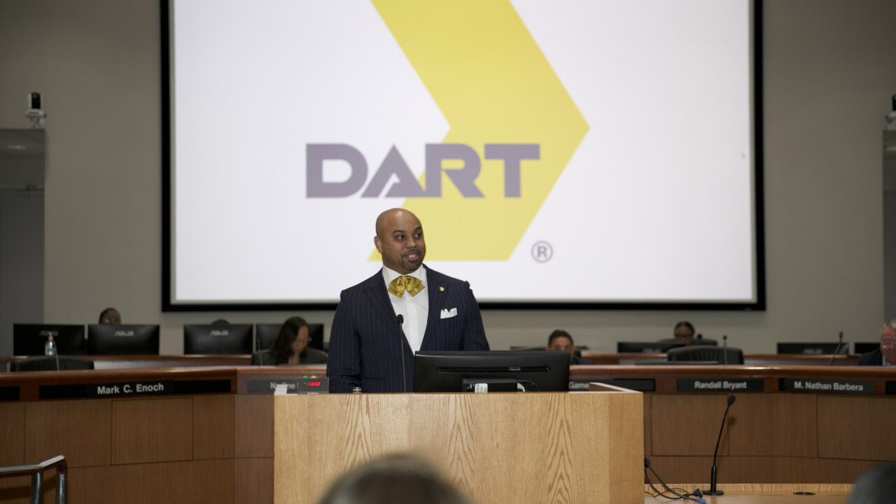 Dallas Area Rapid Transit Board Chair Randall Bryant