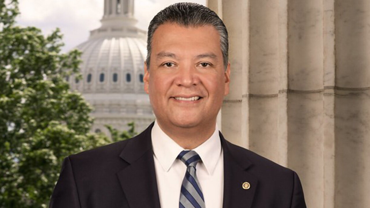 U.S. Sen. Alex Padilla, D-Calif.