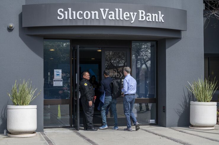 The fallout from Silicon Valley Bank's implosion is making things tough for the collapsed institution's money advisors.
