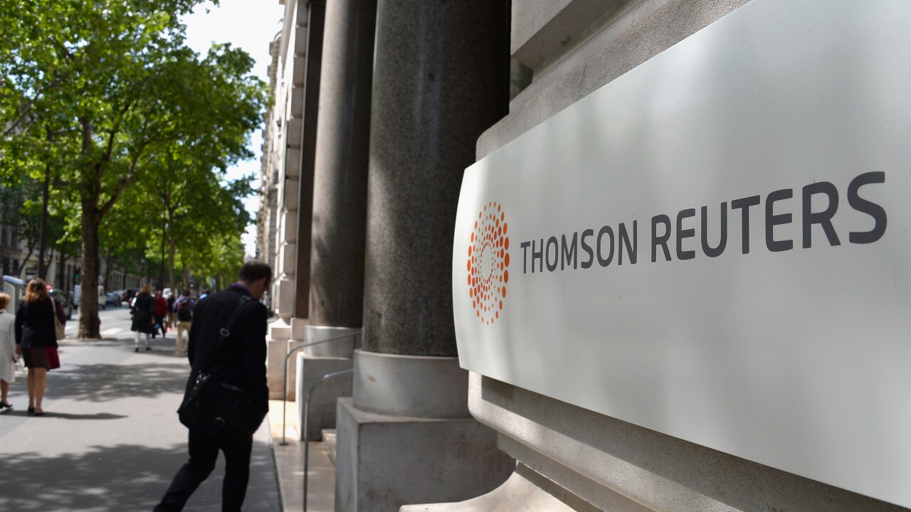 Thomson Reuters building in Paris