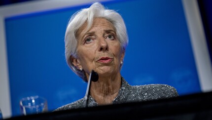 Christine Lagarde, managing director of the International Monetary Fund.