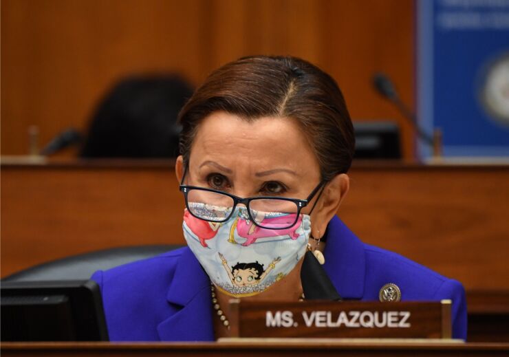 “With the COVID-19 pandemic, our entrepreneurs are facing some of the most difficult economic conditions ever and it is vital we ensure unscrupulous lenders don’t exploit this situation by enticing small businesses into unfair and unsustainable loans,” said Rep. Nydia Velázquez, D-N.Y.