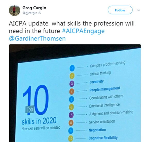 Engage 2018 - 10 skills