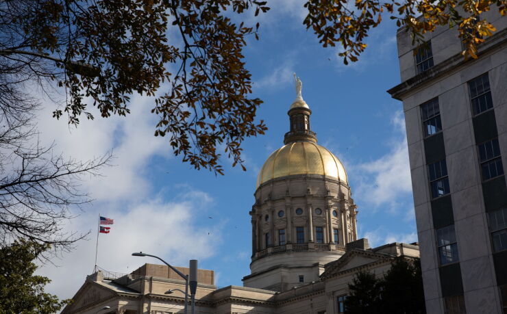 The Georgia State Capitol in Atlanta on Dec. 14, 2020.