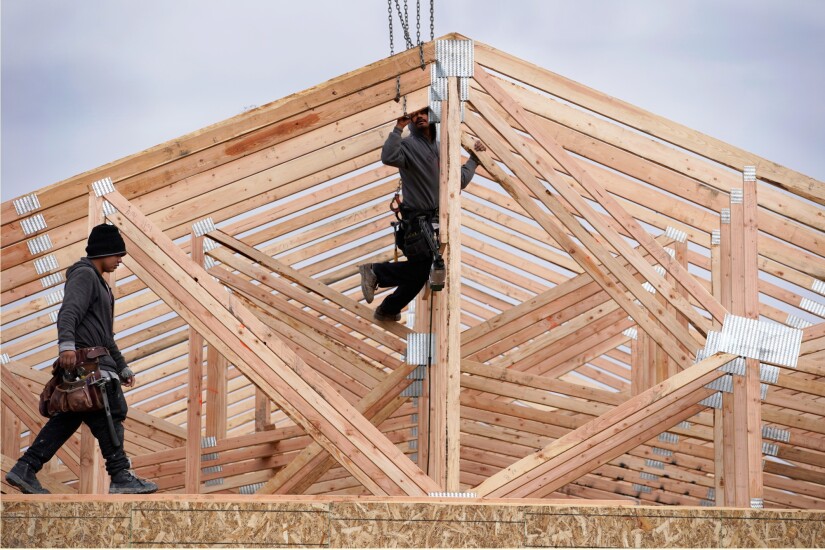 Residential Construction As U.S. Housing Figures Are Released