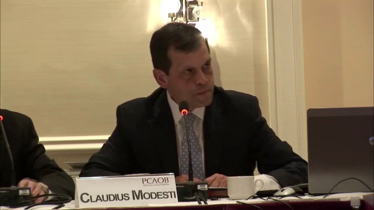 Claudius Modesti, outgoing director of the PCAOB's Division of Enforcement and Investigations