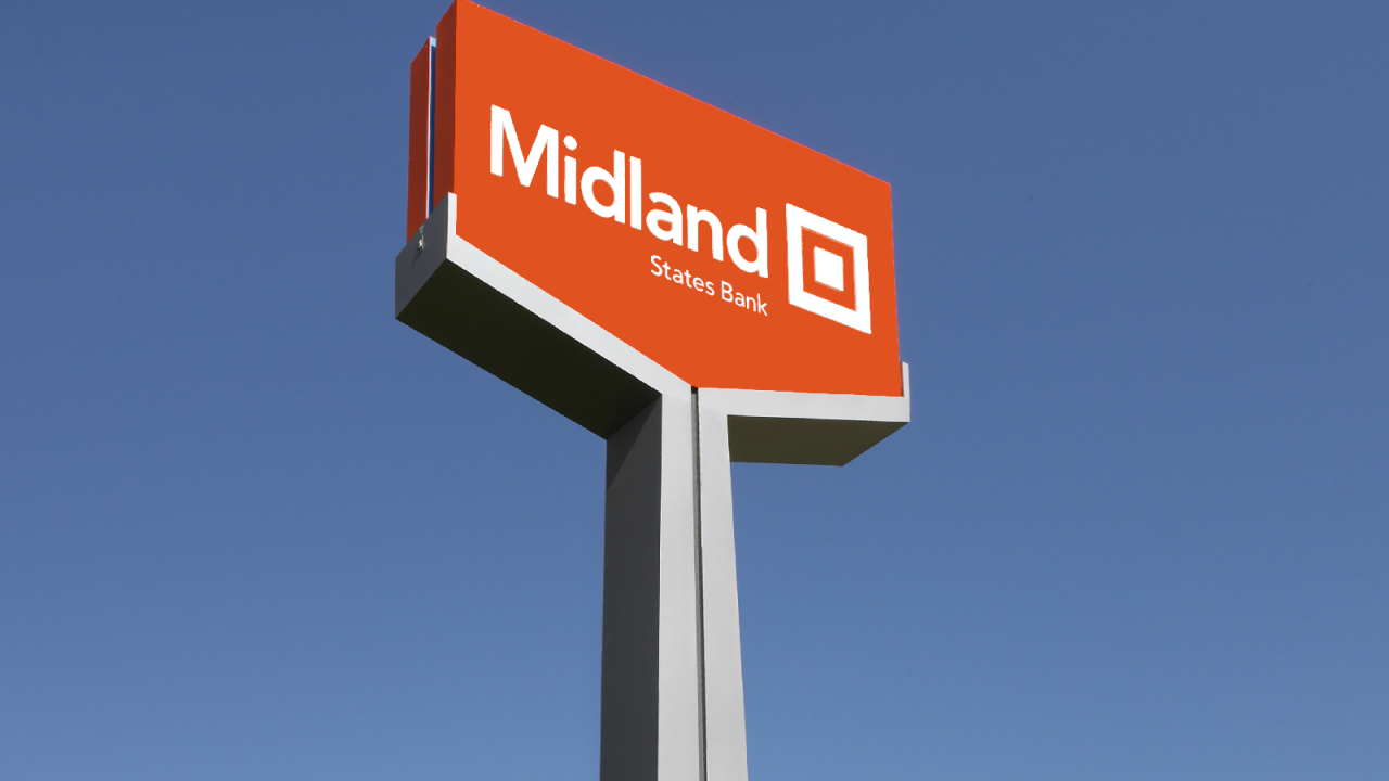 Midland States Sign