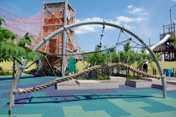 The Chicago Park District's Maggie Daley Park.