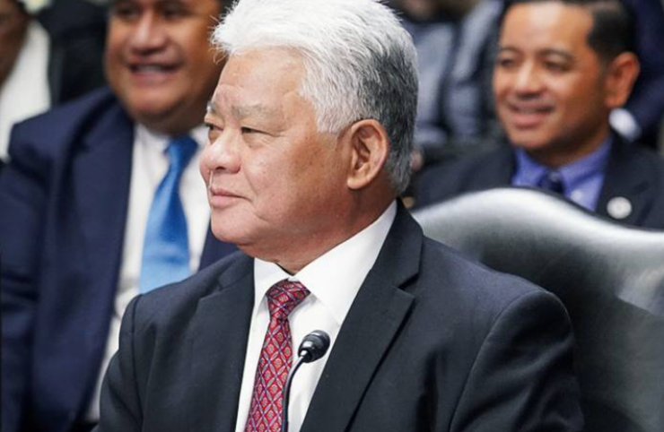 Commonwealth of the Northern Mariana Islands Gov. Arnold Palacios before U.S. Senate 2023