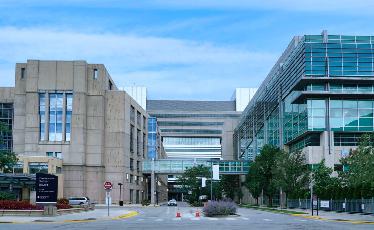 The University of Chicago hospital complex.