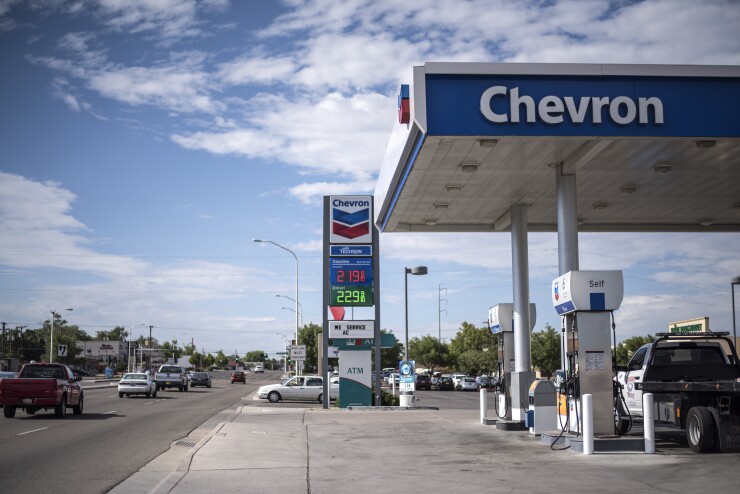 chevron station