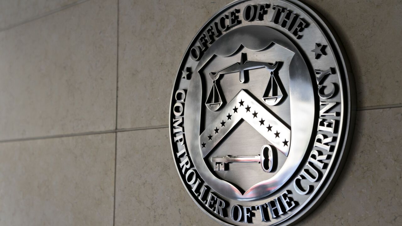 The OCC fine also comes weeks after the regulator disclosed on Oct. 1 that USAA Federal had received a “needs to improve” rating on its most recent Community Reinvestment Act evaluation.