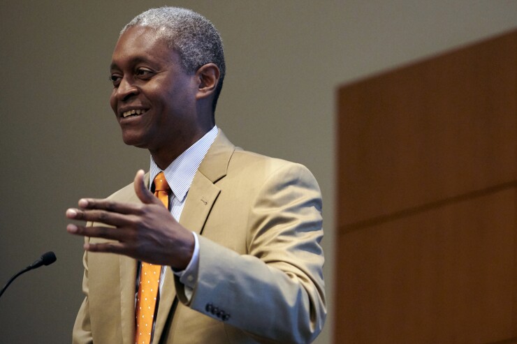 Federal Reserve Bank of Atlanta President Raphael Bostic