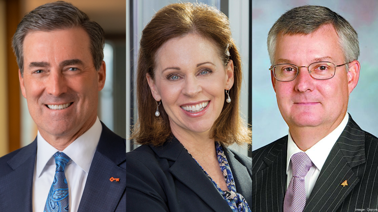 L-R: Chris Gorman of KeyCorp, Diane Morais of Ally, and David Turner of Regions