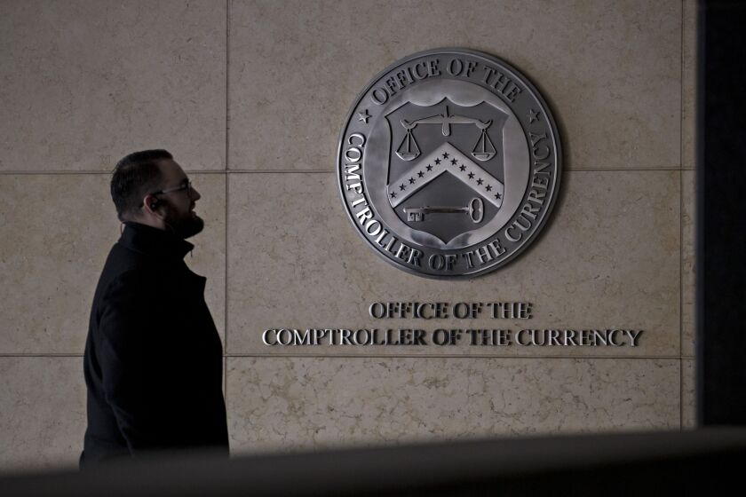 In a semiannual report on the national banking system, the agency highlighted risks to bank profitability resulting from tightening net interest margins and mounting loan-loss provisions.