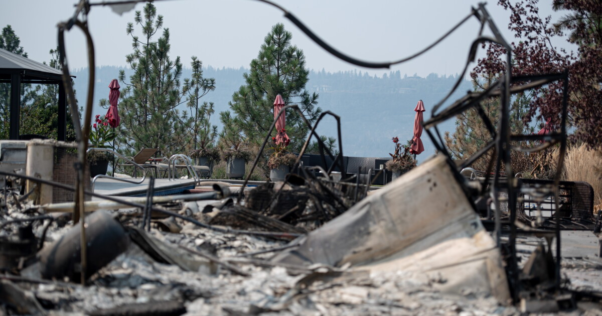Spokane, Washington, wildfires have credit analysts concerned