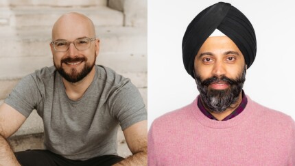 Tyler McIntyre, chief technology officer and co-founder of Novo (left); Karandeep Anand, the new chief product officer of Brex (right)