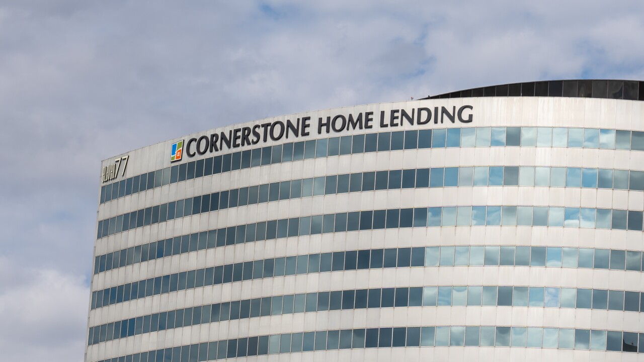 Houston, Texas, USA - March 13, 2022: Cornerstone Home Lending h