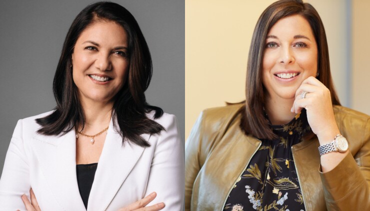 Mary Ellen Iskenderian and Janet Truncale