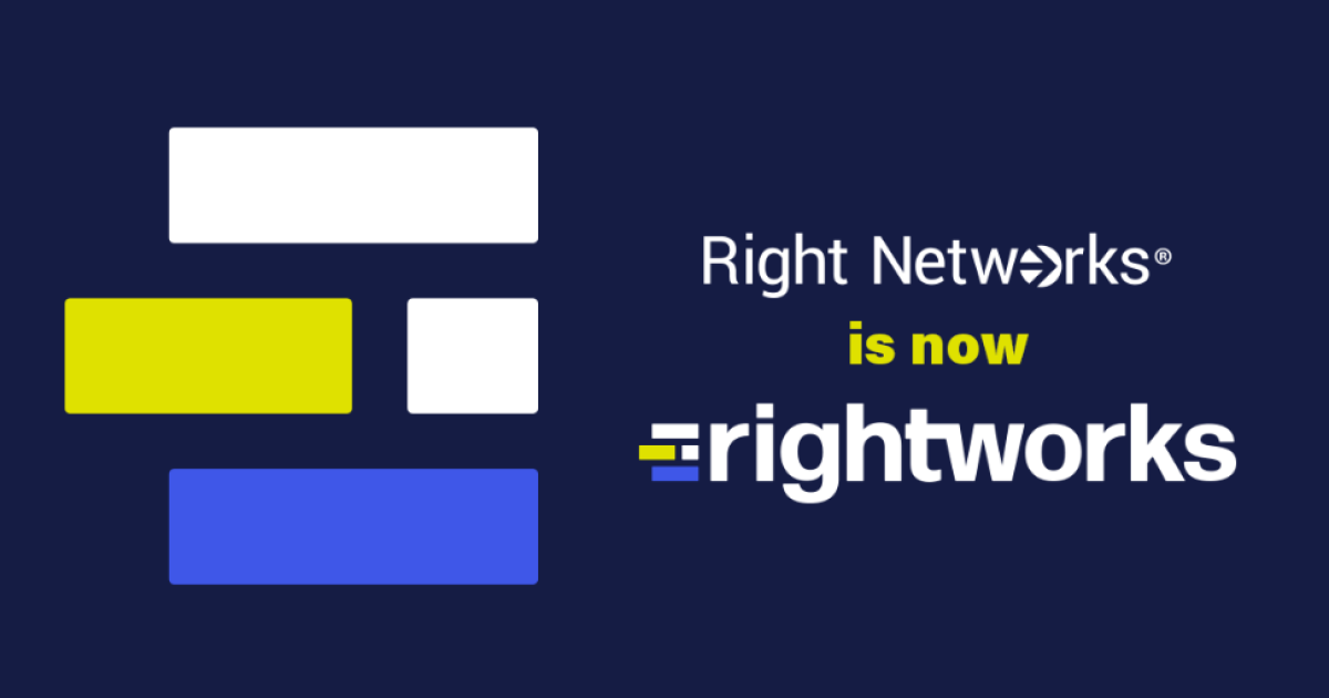 Right Networks changes name to Rightworks Right Networks changes name to Rightworks