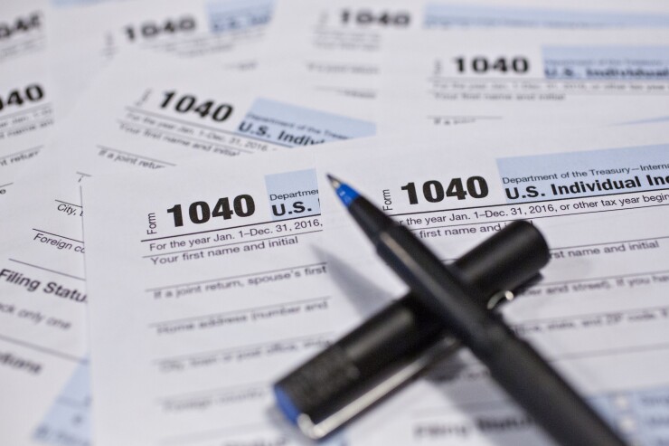 tax planning-1040-IRS