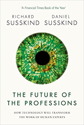 Book cover - Future of the Professions