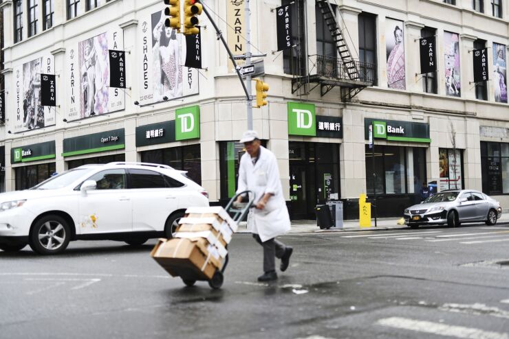 A TD Ameritrade Holding Corp. Bank Branch Ahead Of Earnings Figures