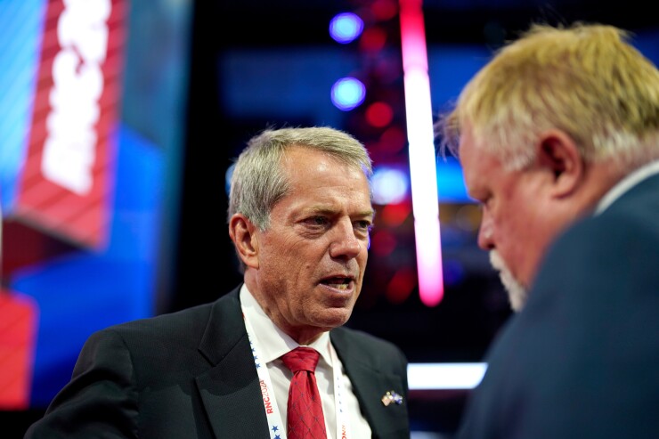 Nebraska Gov. Jim Pillen speaking