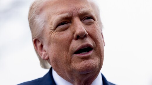 President Trump Departs White House For Florida