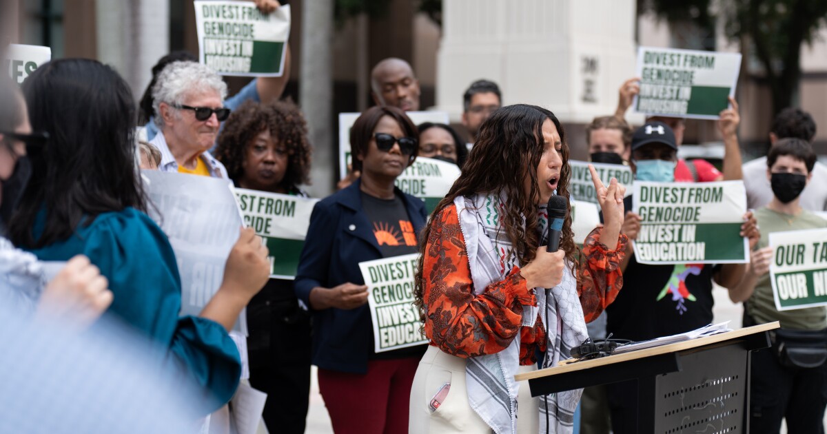 Israel bond lawsuit brings Florida's anti-ESG law into play Israel bond lawsuit brings Florida's anti-ESG law into play