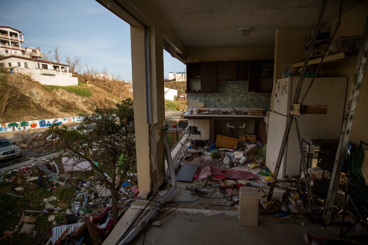 U.S. Virgin Island Hurricane Irma aftermath