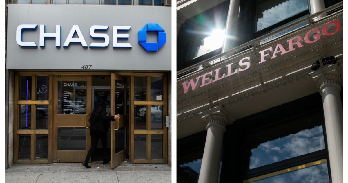 Profits soar at JPMorgan, Wells Fargo as they defy deposit pressures