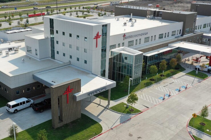 Exterior view of Trinity Regional Hospital Sachse