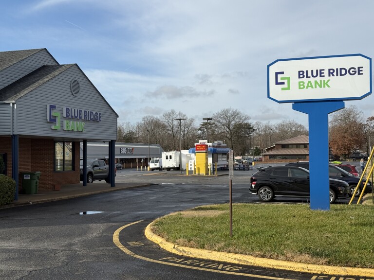 Blue Ridge returns to community bank roots after failed fintech foray ...