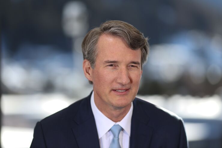 Carlyle Group co-CEO Glenn Youngkin, who joined in his 20s and was long groomed by its founders, decided to give up his post and will depart at the end of September to focus on public service, the firm said.