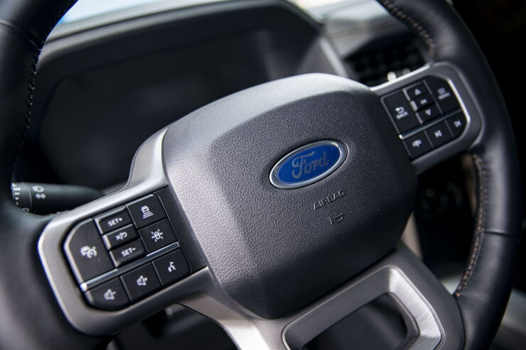 Ford steering wheel