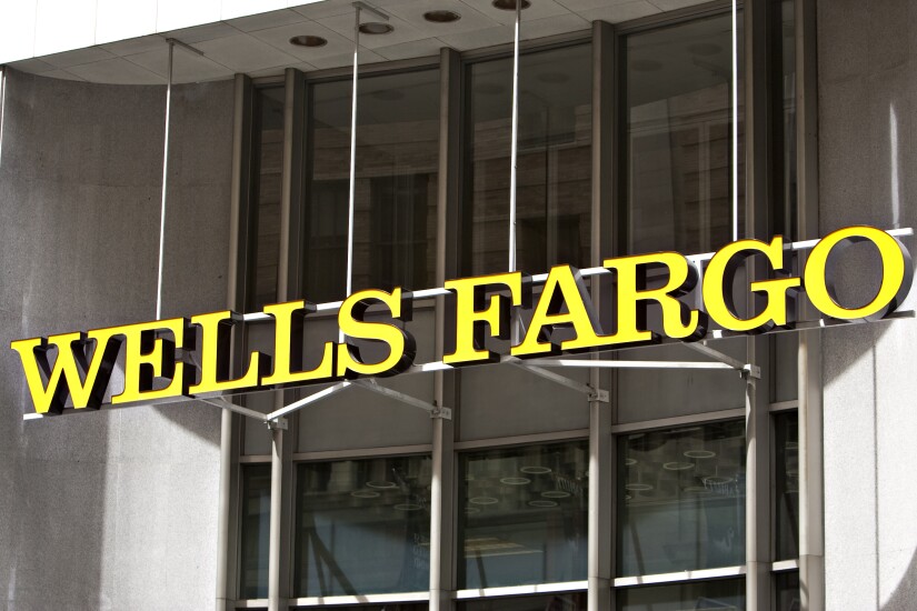 Wells Fargo sign