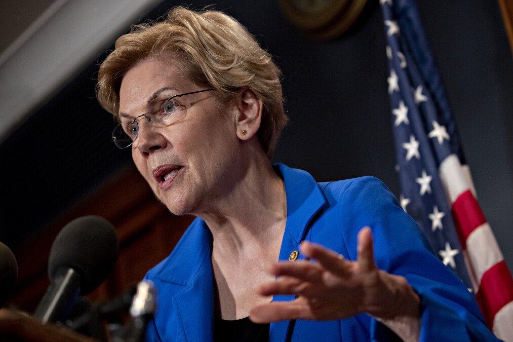 Photograph accompanying State insurance commissioners decline to brief Warren on two Guggenheim-owned insurers under federal probe