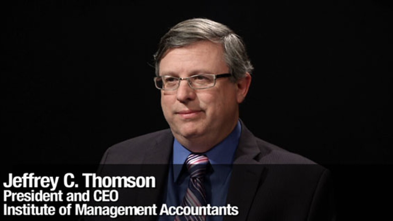 Thumbnail for Video: IMA’s Jeff Thomson on the Role and Skills of Management Accountants